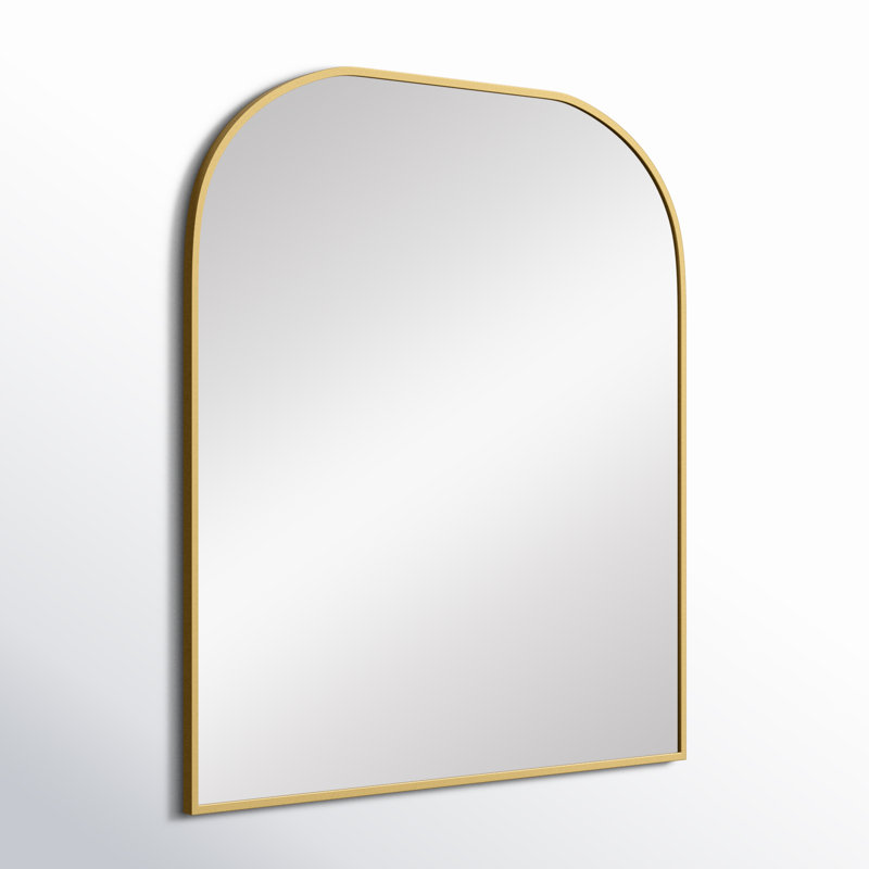 Miroir mural Sabine, Laiton, 42 po x 36 po