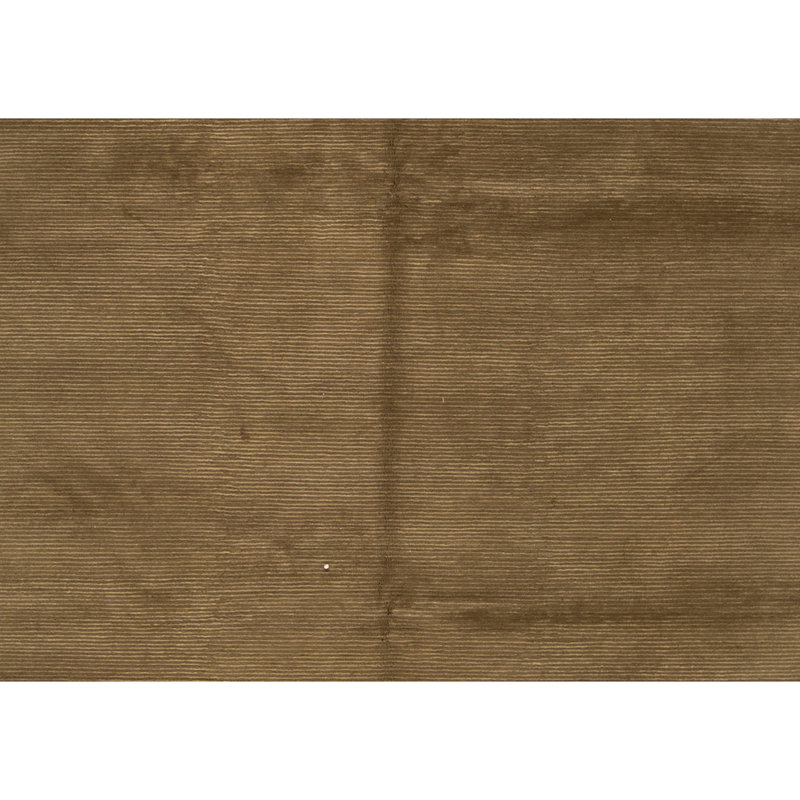 Tapis brun noué à la main de haute qualité