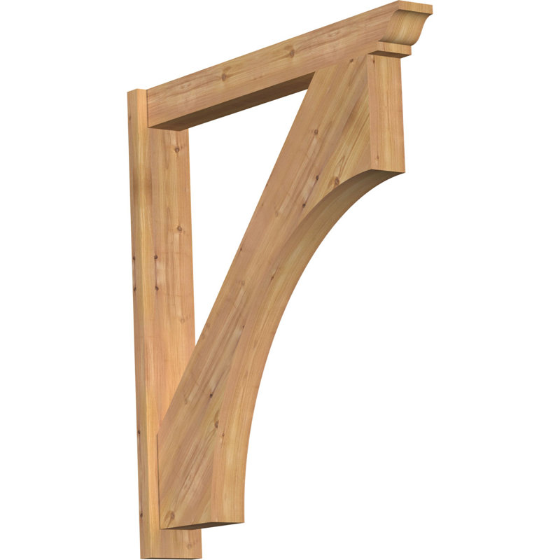 Persienne en bois Westlake, Sapin Douglas de 7 1/2 po (lisse), P 38 po x H 42 po