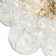 Wynetta 3 - Light Textured Glass Bubble Semi Flush Mount