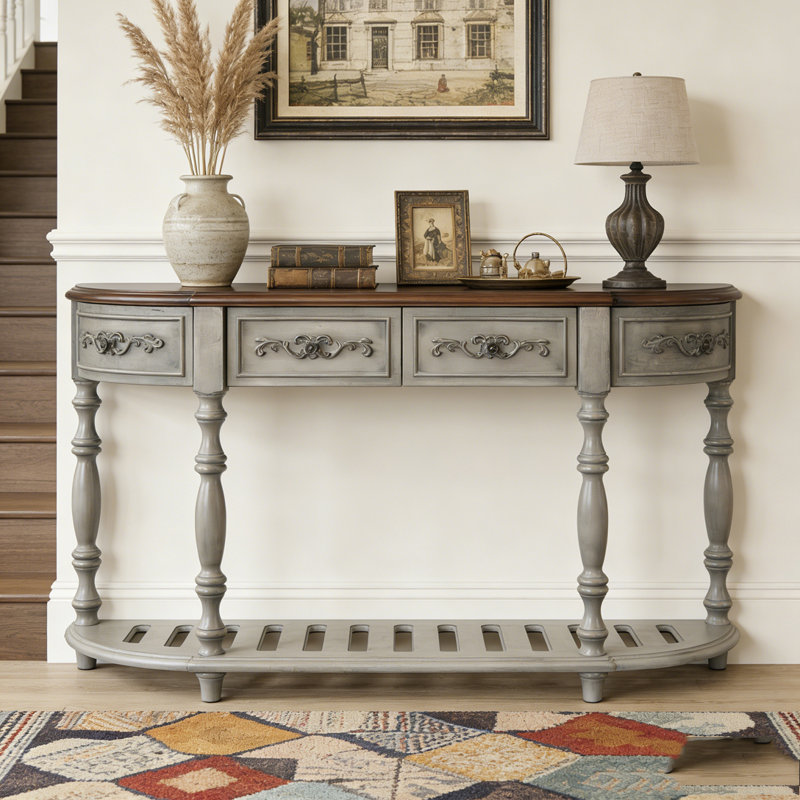 Console 52 po moderne et contemporaine, Gris ancien