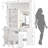 Modern Style 74.4"h Vanity Desk With Led Lighted Mirror And Power Outlet,makeup Vanity Table With Drawers And Open Cubies And Cabinets, White