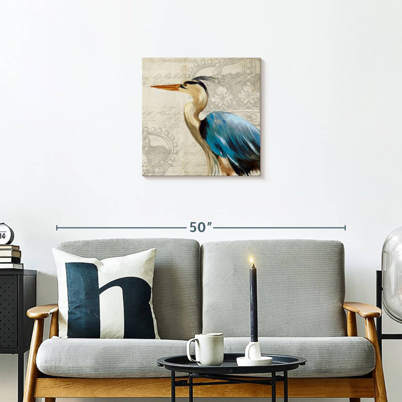 Crowle Heron II, 20" H x 20" W