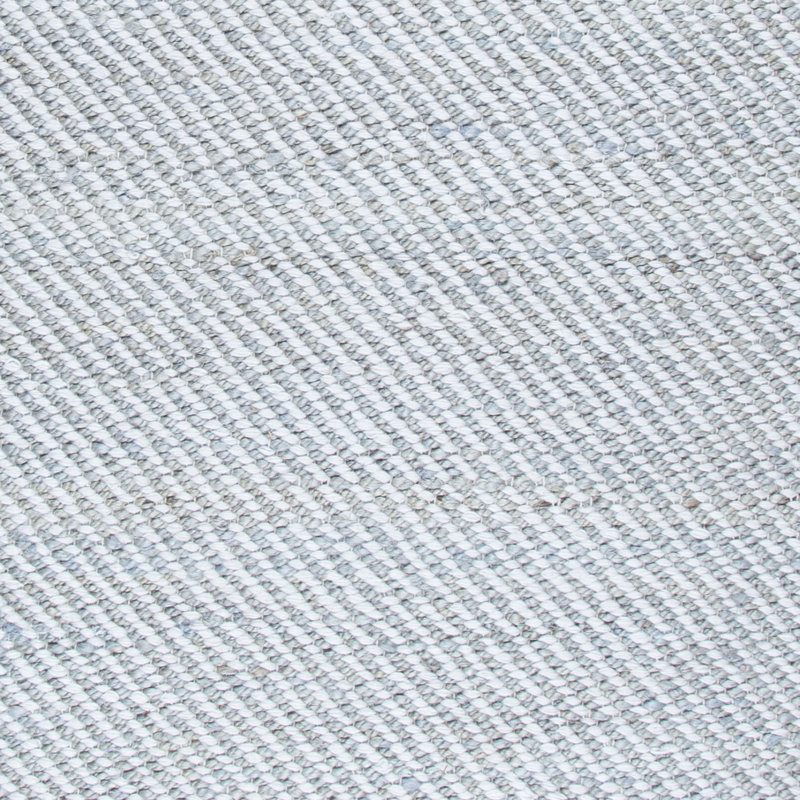 Tapis gris tissé à la main et à plat Guilford, Rectangle 5 pi x 8 pi