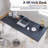 Modern Executive Desk With Power Outlet, Wood Home Office Desk With Drawer & Storage Cabinet-1260277805
