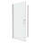 Universal Pivot Shower Door,Open Outside,With 1/4" Tempered Glass-112539536