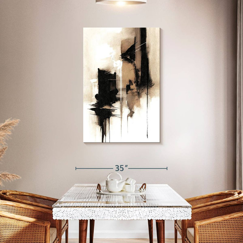 Avery Warm Smudges I, 45" H x 30" W