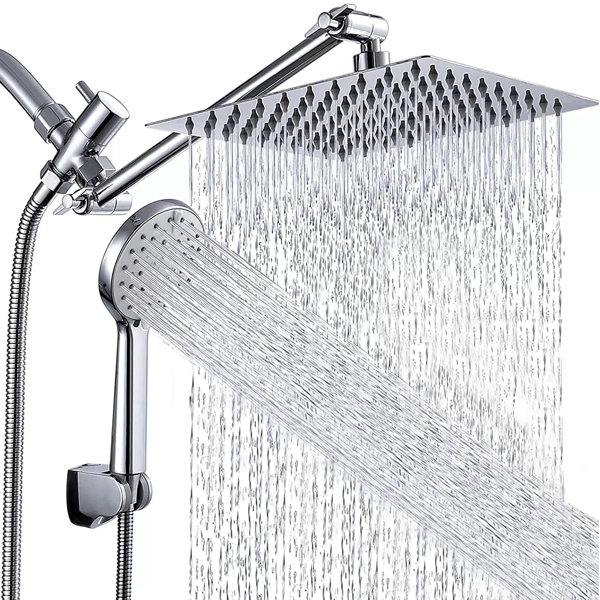 AlenArtWater Adjustable Shower Head 1.8 GPM GPM | Wayfair