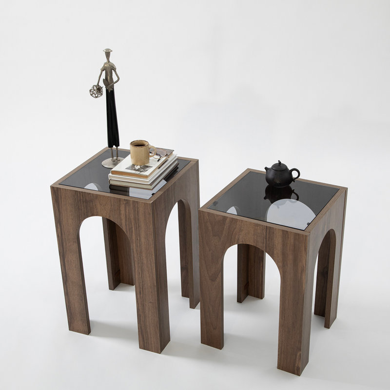 Coffee Table Set, Dark Gray