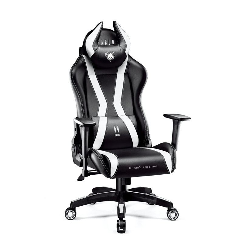 Executive Chair, Black, Black/White