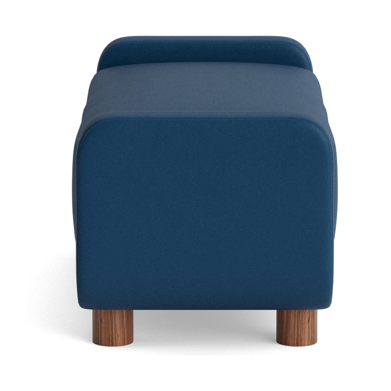 Eva Ottoman, Leather - Deep Blue