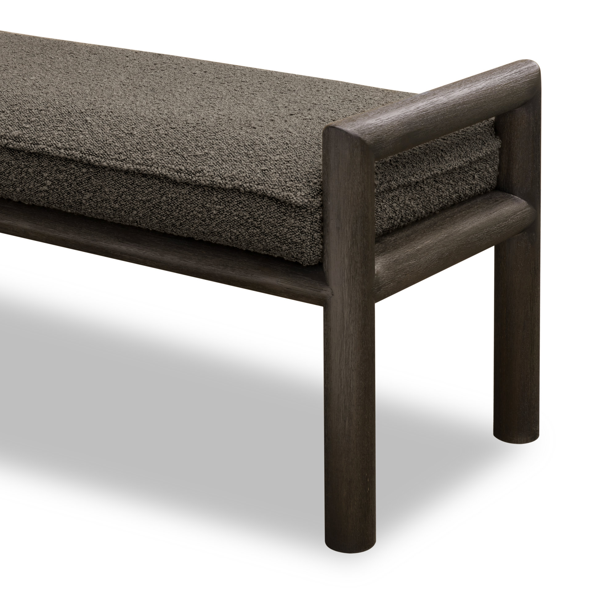 Colleen Bench, Gray, Basalt Gray