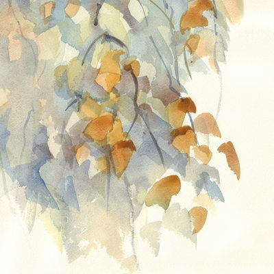 Birch Branches par Eglelip - peinture sur toile tendue