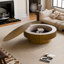 Table basse ronde avec rangement, table basse moderne, table d'appoint, table de salon-106340852-111202279
