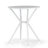 Barras Bates White Outdoor Dining 2 Seats Set