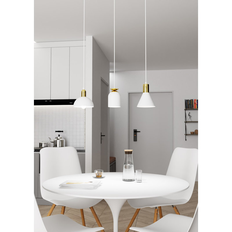 Akhiya 3 - Light Pendant, White