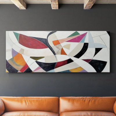 Abstract Series 1 #XXXV-Wide Gallery Wrapped Canvas