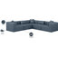 Canapé modulaire en similicuir 5 pièces Houswerth-94884298