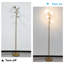Lampe sur pied moderne à 4 lumières pour arbre, lampe sur pied 67,8 po avec abat-jour sphérique pour le salon, le bureau, la chambre à coucher (ampoule incluse)-1075385734