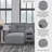 Bodie 5-Piece Power Reclining Sectional
