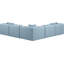 Canapé modulaire en similicuir 5 pièces Houswerth-94884296