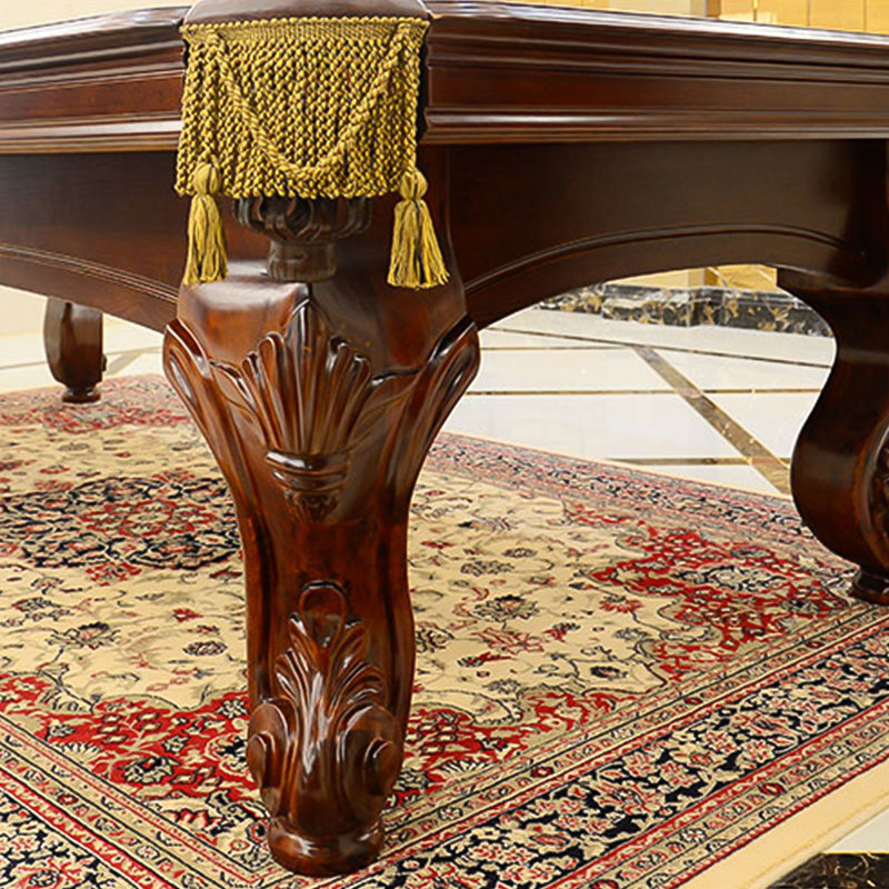 Table de billard 9 pi Vintage, 32.68" H x 111.42" W x 61.42" D