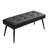 40'' Wide Modern Upholstered Tufted Entryway Bench with Metal Legs-1608001016-1607385566