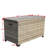 Grey Wicker Patio Storage Box