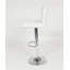 Tabouret de bar pivotant réglable en similicuir, ensemble de 2-518007378