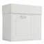 Meuble-lavabo mural 21,8 po avec lavabo, armoire flottante murale, grand tiroir, tablette réglable, porte-papier hygiénique, système de fermeture en douceur-126230276