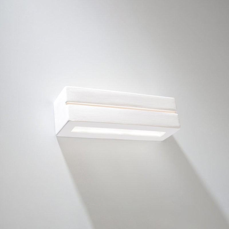 Saturnino Ceramic Flush Mounted Sconce