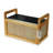 Rattan & Wood Beverage Tub