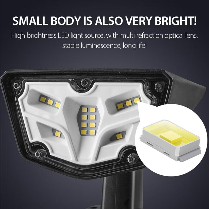 Solar Powered Integrated LED Spot Light Low Voltage Outdoor Waterproof