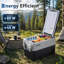 PrecisionAuto 32QT 12V Portable Fridge, Dual Zone Car Cooler w/ App Control, -4℉ Freezer for RV & Camping