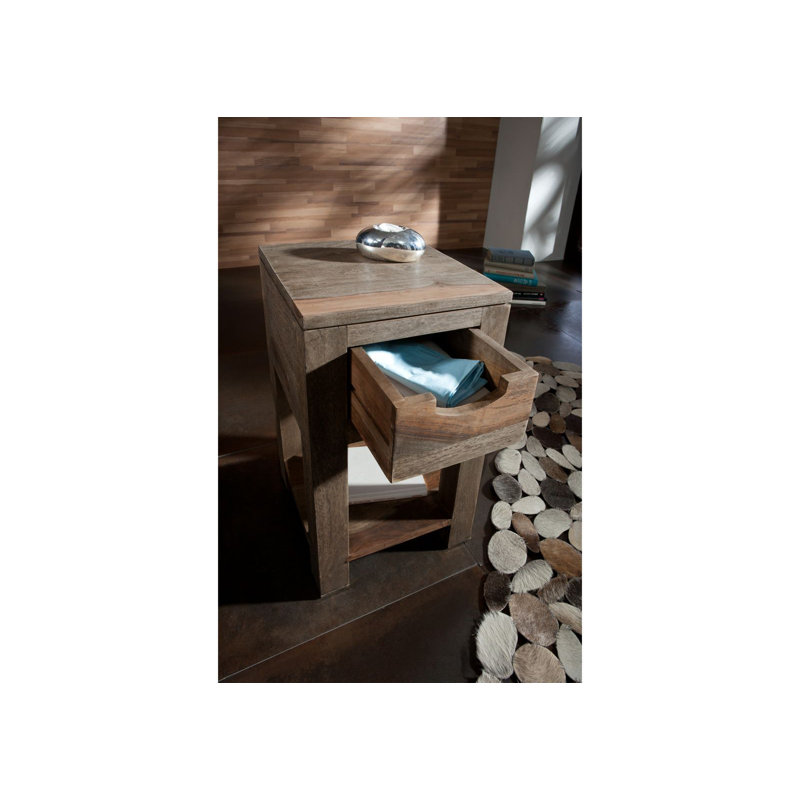 Nature Side Table with Storage