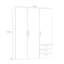 Raylynn Manufactured Wood Wardrobe