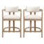 Tabourets de bar rembourrés 26 po Evesham-944869059