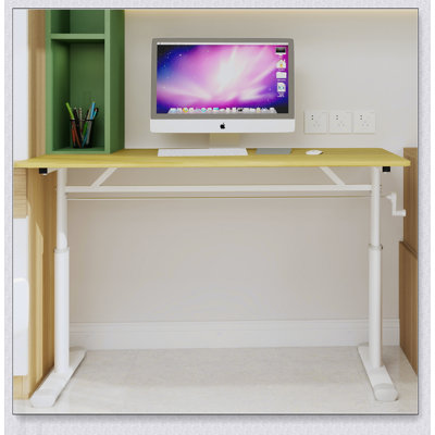 Height-Adjustable Study Desk for Children and Adults, Multi-Functional and Compact Design for Home and Office Use