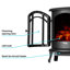 18.5'' W Electric Fireplace with 5118 BTU-46967375