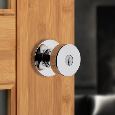 Pismo Keyed Entry Knob featuring SmartKey Security