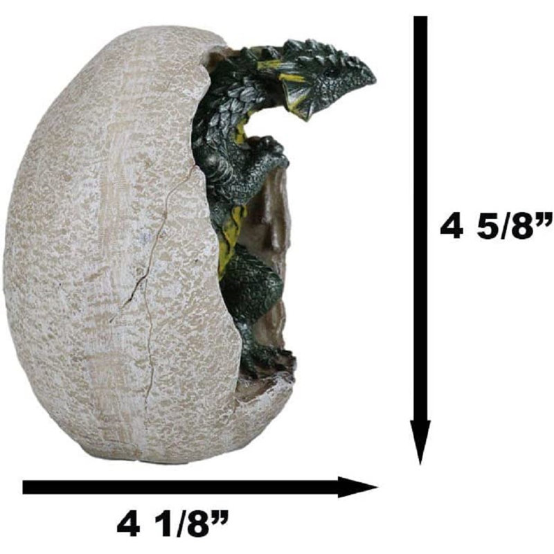 Figurine Centralia Trinx Fossil Dragon, Vert