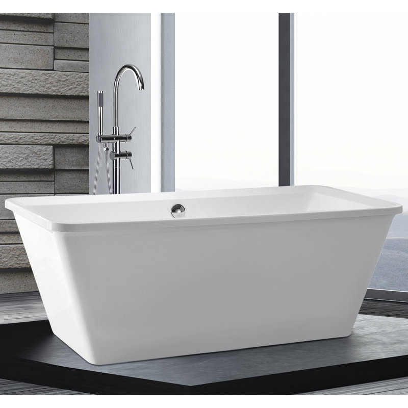 170mm x 79mm Soaking Acrylic Bathtub