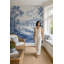 Papier peint mural amovible de style Delft, motif paysage champêtre, décoration murale-2463755-2463756