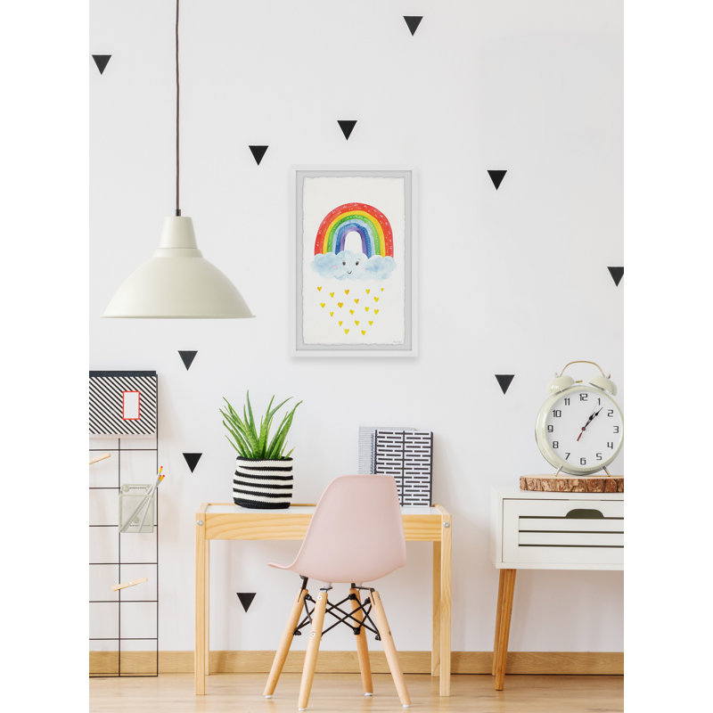 «Gastelum Rainbow Shower», reproduction encadrée, H 36 po x l 24 po x 1,5 po