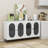 Modern Sideboard with 4 Acrylic Doors-1028407915