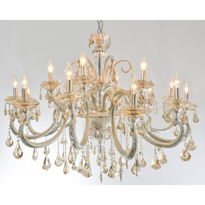 Donju Dimmable Round / Oval Chandelier