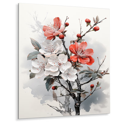 " Asian Art Apple Blossom I "