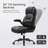 Ergonomic Executive Chair with Flip-up Armrests-1997174200