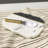 Kaelyb Aluminum Wood Stainless Steel Butter Knife Flatware