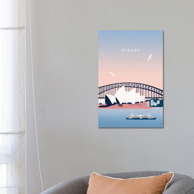 Sydney by Katinka Reinke - Wrapped Canvas Painting